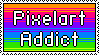 Addicted to Pixelart by Bulldoggenliebchen