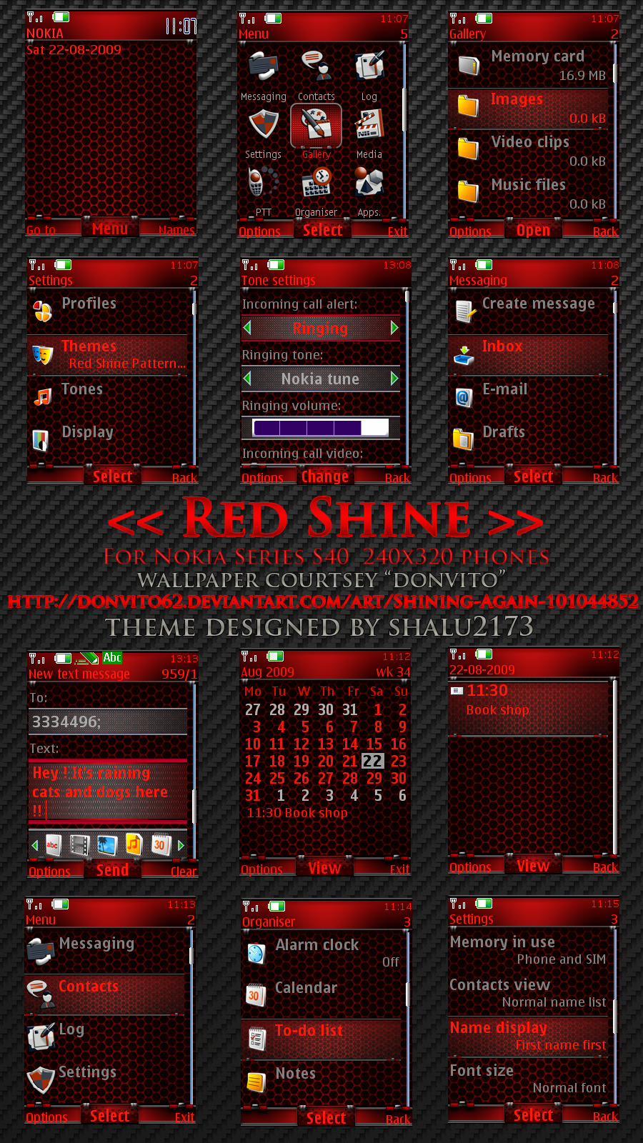 Red Shine Pattern