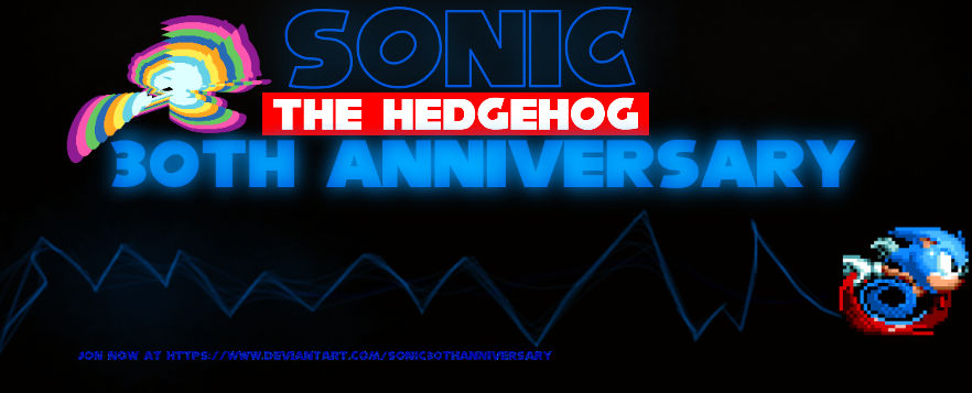 Sonic The Hedgehog 30th Anniversary by SkylerTheFoxOC on DeviantArt
