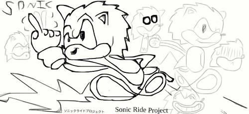 Sonic Ride Comic Concept Art