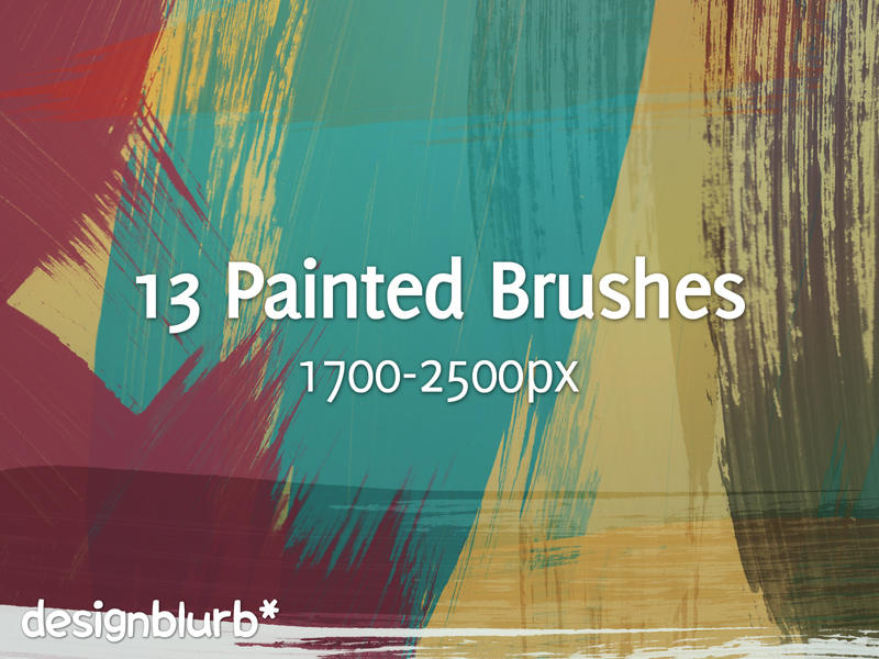 Painted Strokes Brushes - CS3