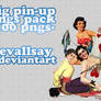 100 pin-up girls PNGs pack