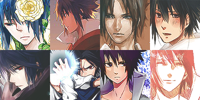 sasuke uchiha, tumblr icons