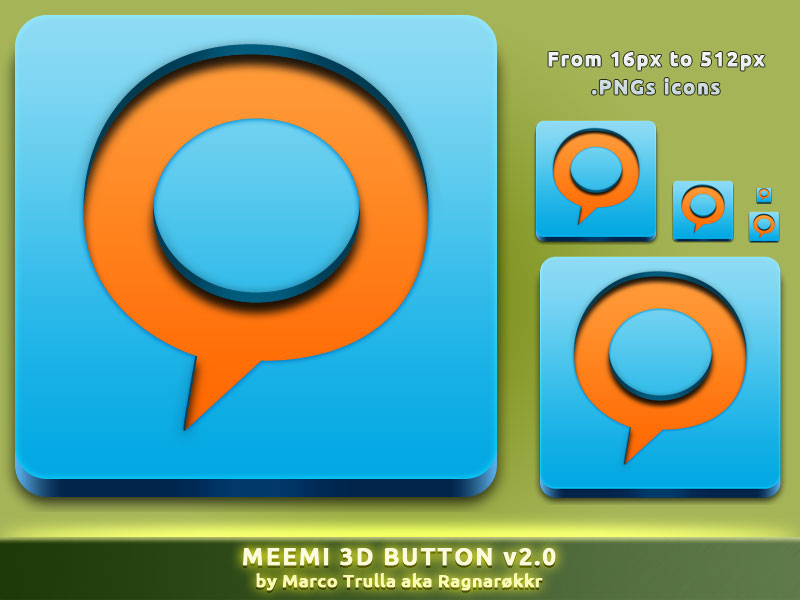 Meemi 3D Button v2.0