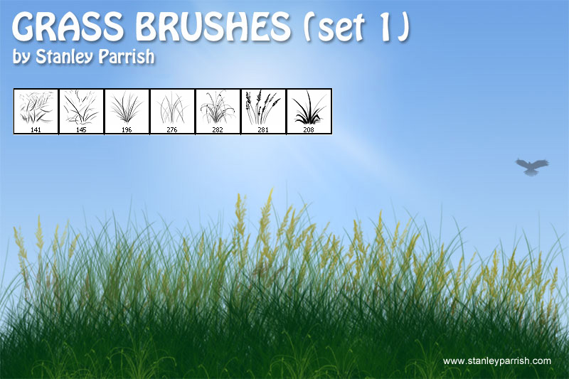 Grass Brushes set 1