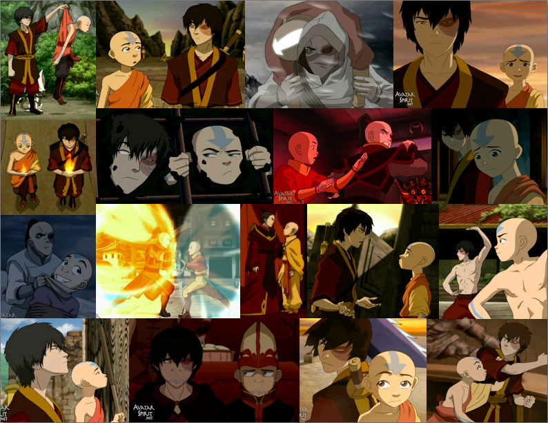 Aang and Zuko