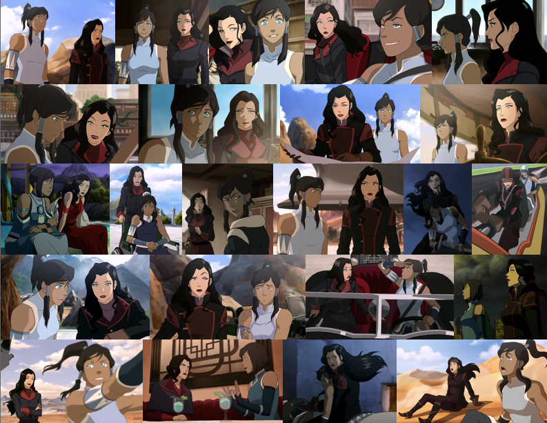 Asami and Korra