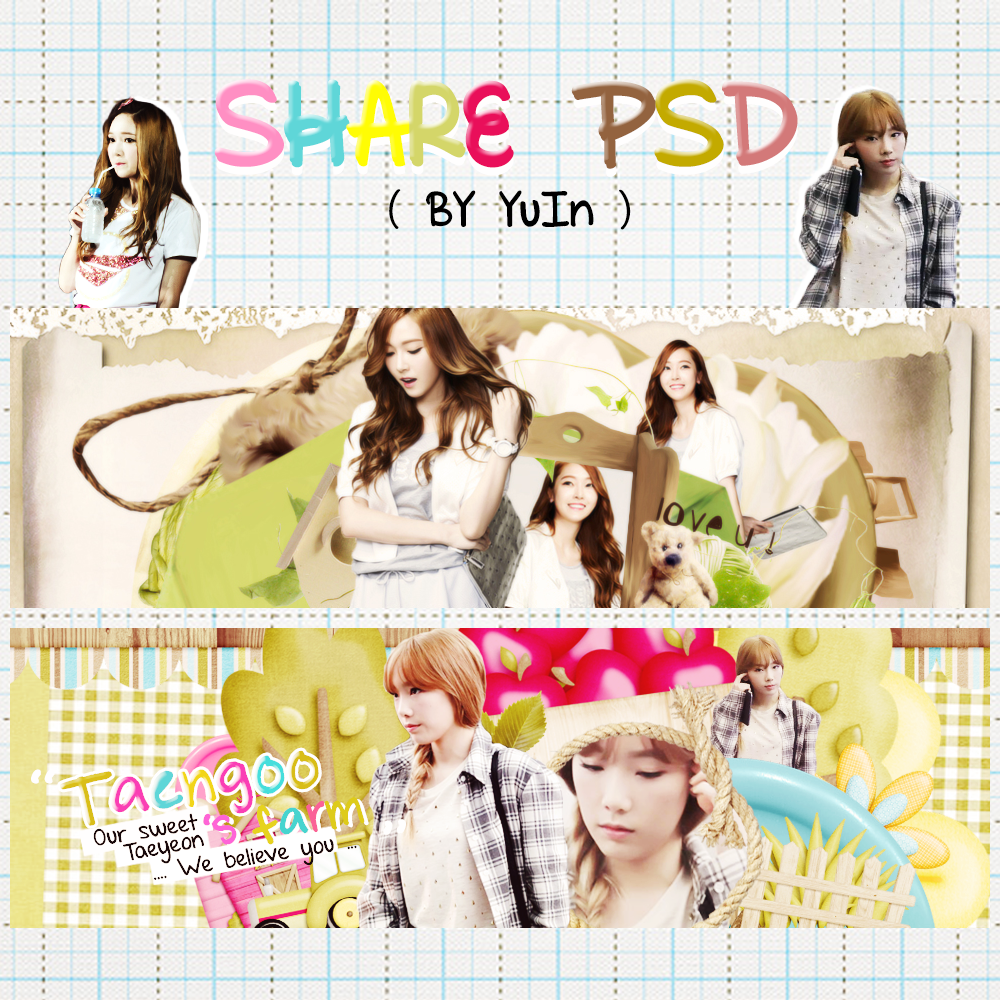 [ Free PSD ] Jessica and TaeYeon by HunhanStyle on DeviantArt