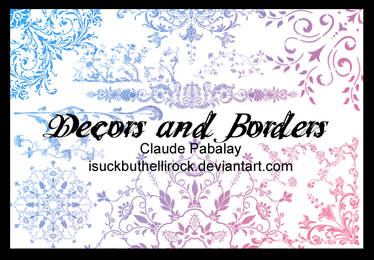 decors and borders brushes