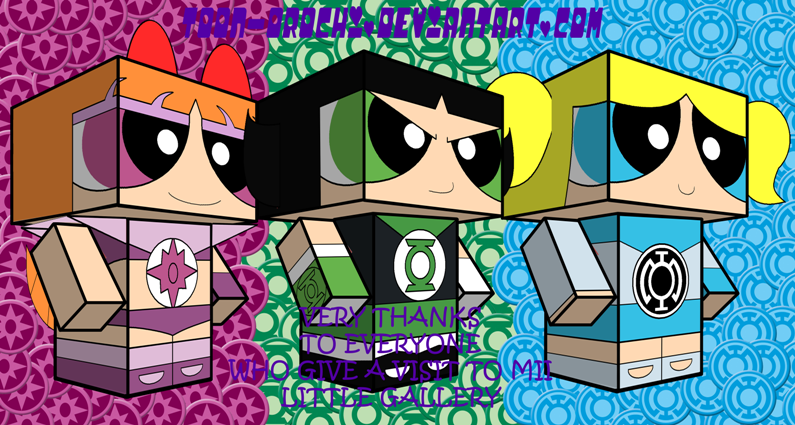 Powerpuff Corps Cubeecrafts