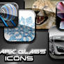 Dark Glass Icons