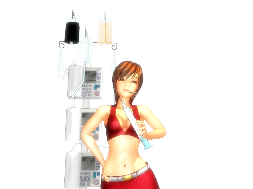 MMD download IV and syringe