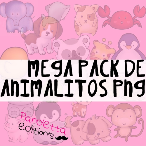 Mega pack de Animalitos png-By:Pandeetta by Pandeetta on DeviantArt