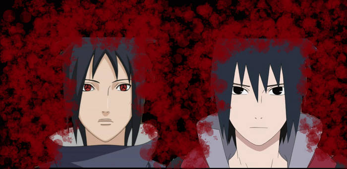 Izuna and Sasuke Uchiha