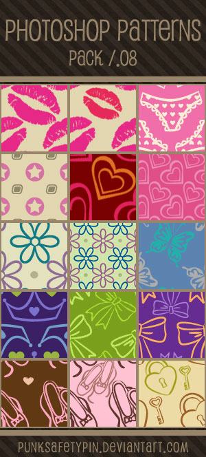 Photoshop Patterns - Pack 08