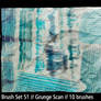 Brush Set 51 - Grunge Scan