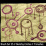 Brush Set 55 - Sketchy Circles