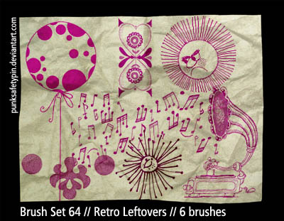 Brush Set 64 - Retro Leftovers