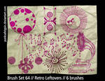 Brush Set 64 - Retro Leftovers by punksafetypin