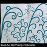 Brush Set 08 - Swirly