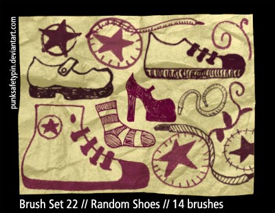 Brush Set 22 - Random Shoes