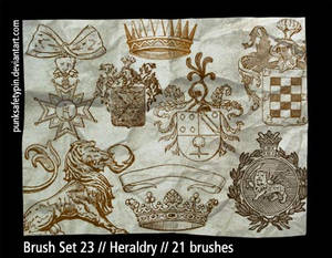 Brush Set 23 - Heraldry
