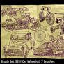 Brush Set 33 - On Wheels