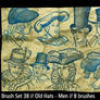 Brush Set 38 - Old Hats-Men