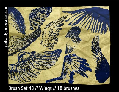 Brush Set 43 - Wings