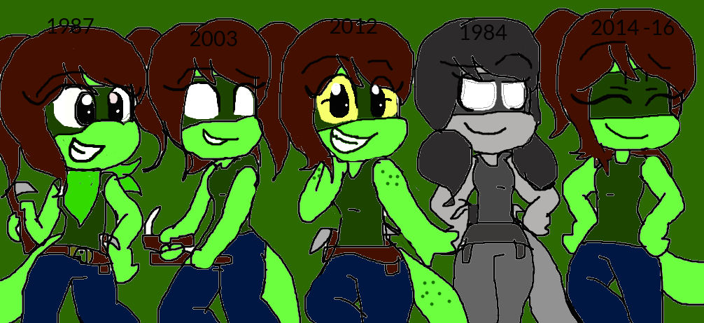TMNT Next Gen : Evolution of Ariella Hamato by mjackson5 on DeviantArt