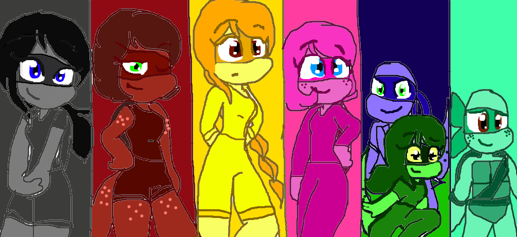 Tmnt Next Gen : Color kids by mjackson5 on DeviantArt