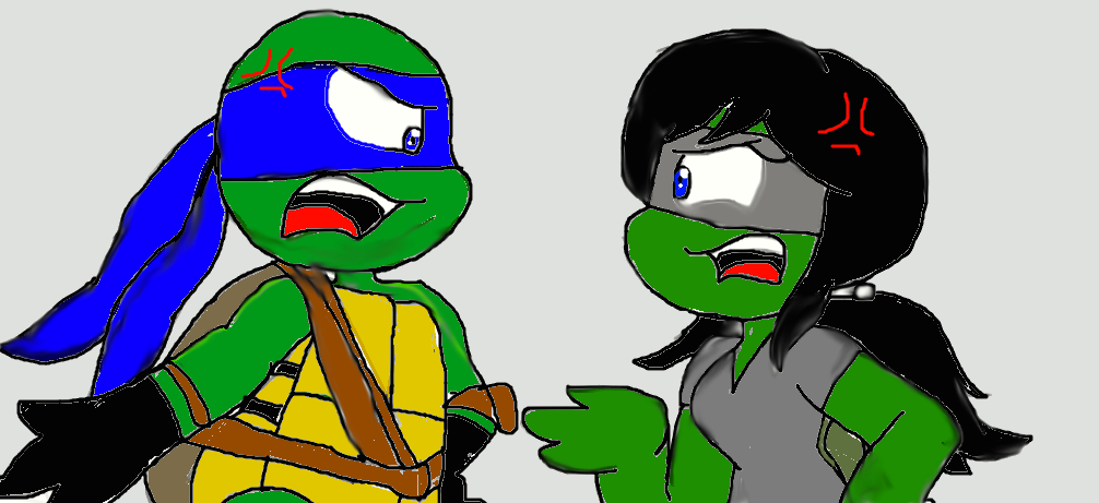 TMNT Next Gen: father and daugther arguement by mjackson5 on DeviantArt