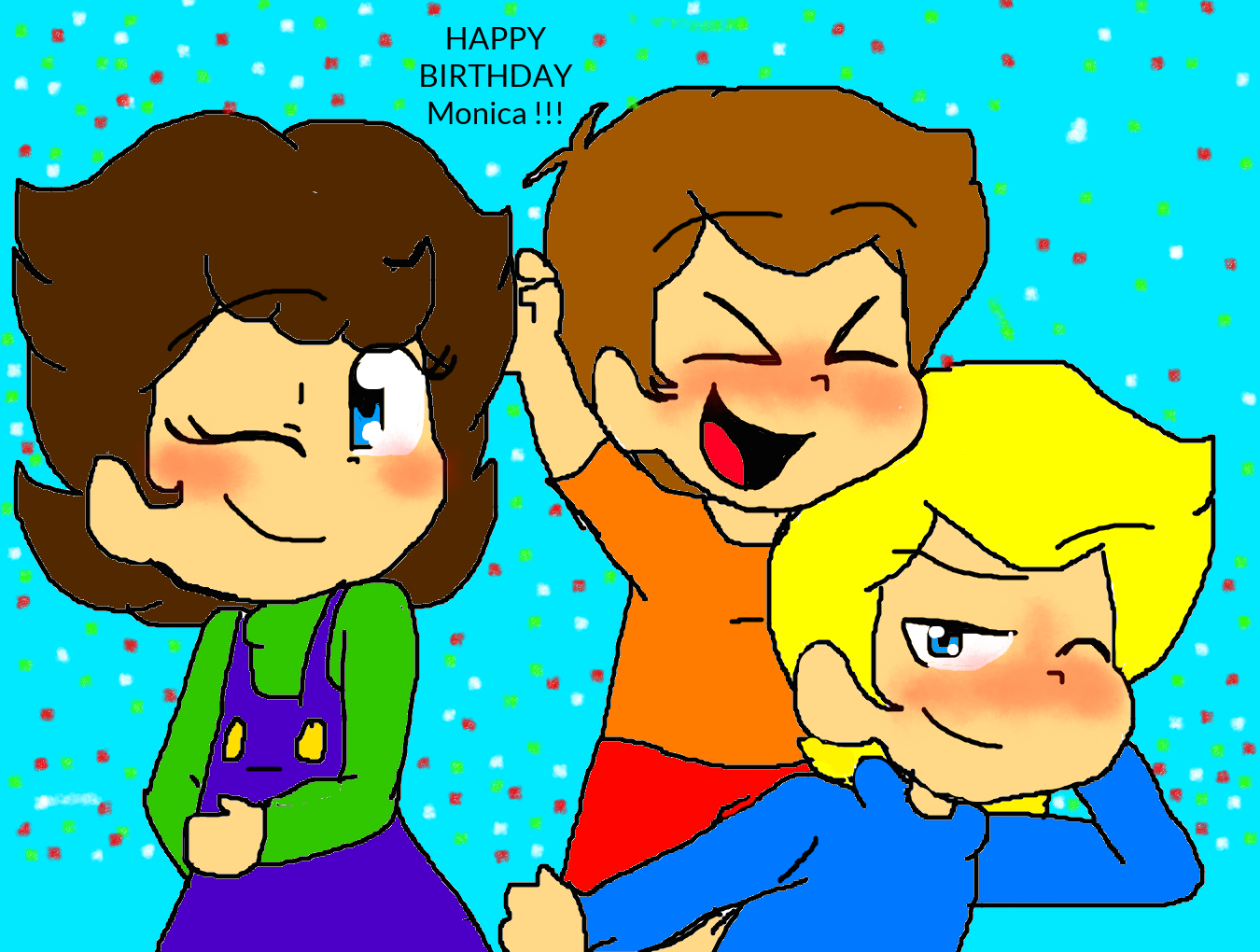 Happy birthday Monica by mjackson5 on DeviantArt