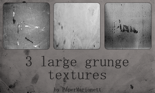 3 grunge textures