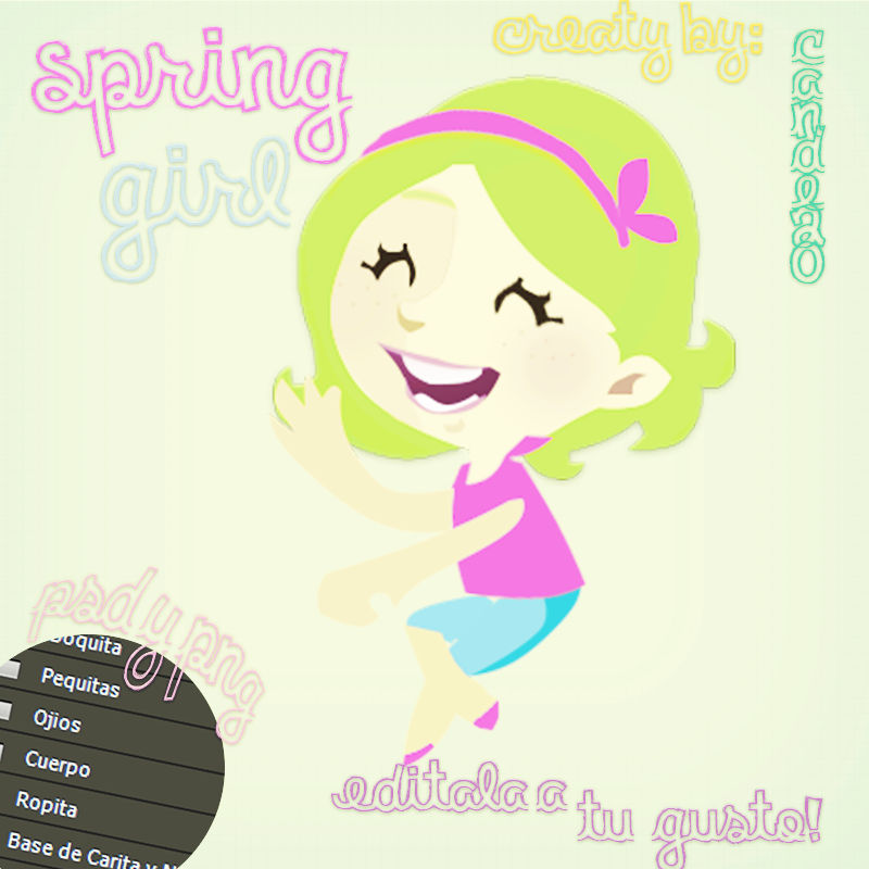 Spring Fille Spring Girl by Cande20 on DeviantArt
