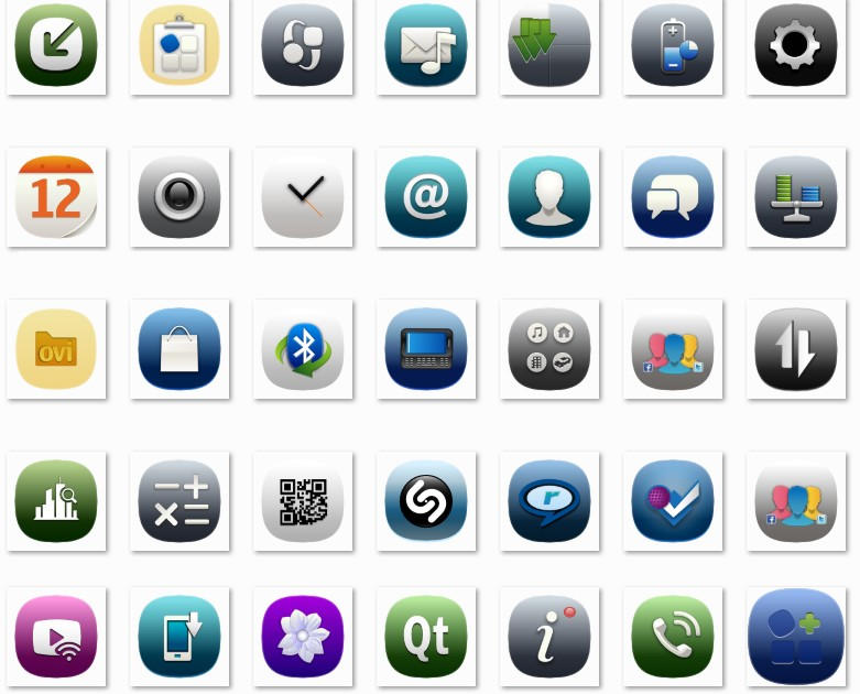 MeeGo Icons by NovaG by Nova-G on DeviantArt