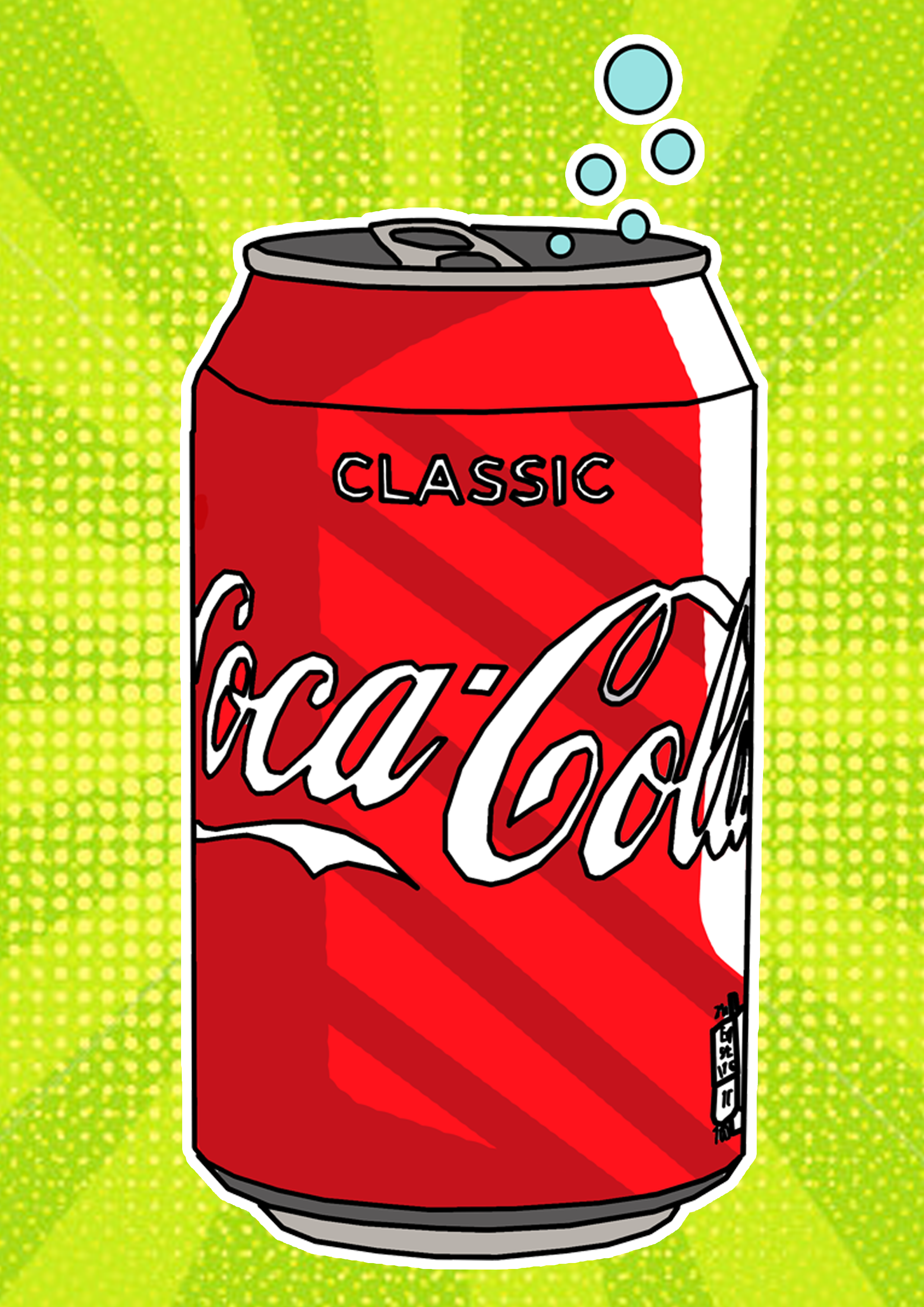 Coke Can Pop Art by kattykatie20 on DeviantArt