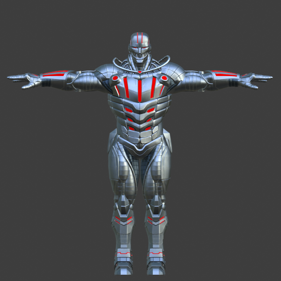 Ultimo (MUA3) FBX Download by JTIron625 on DeviantArt, image size:1080x1080