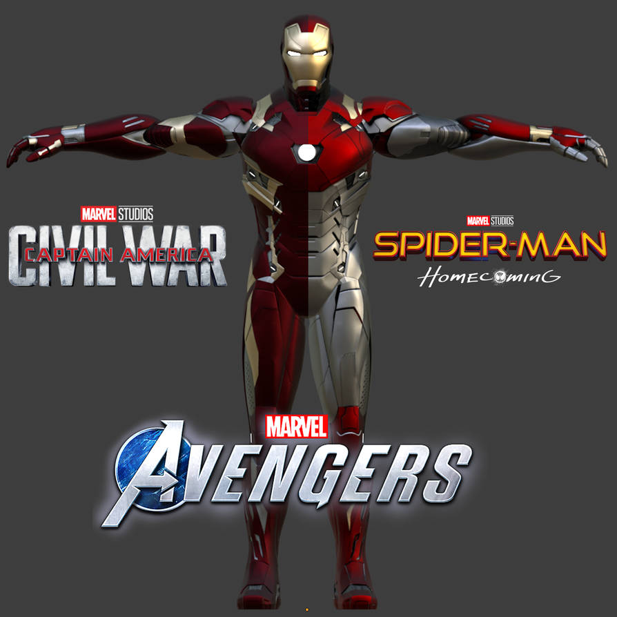 Iron Man Mark 46 and 47 (FBX Blend Download) by JTIron625 on