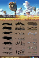 Porforever Custom Brush Set3