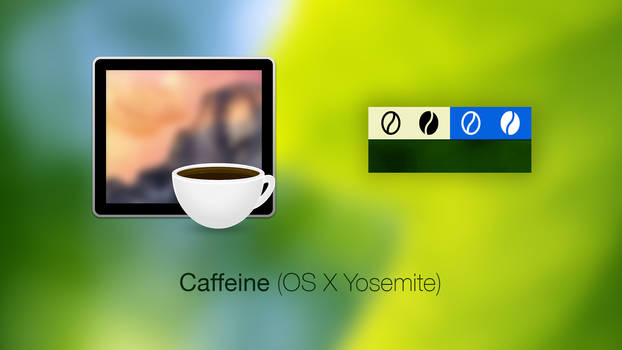 Caffeine Icon + Menubar Icons (OS X Yosemite)