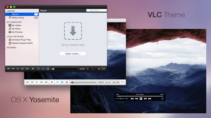 VLC Theme (OS X Yosemite)
