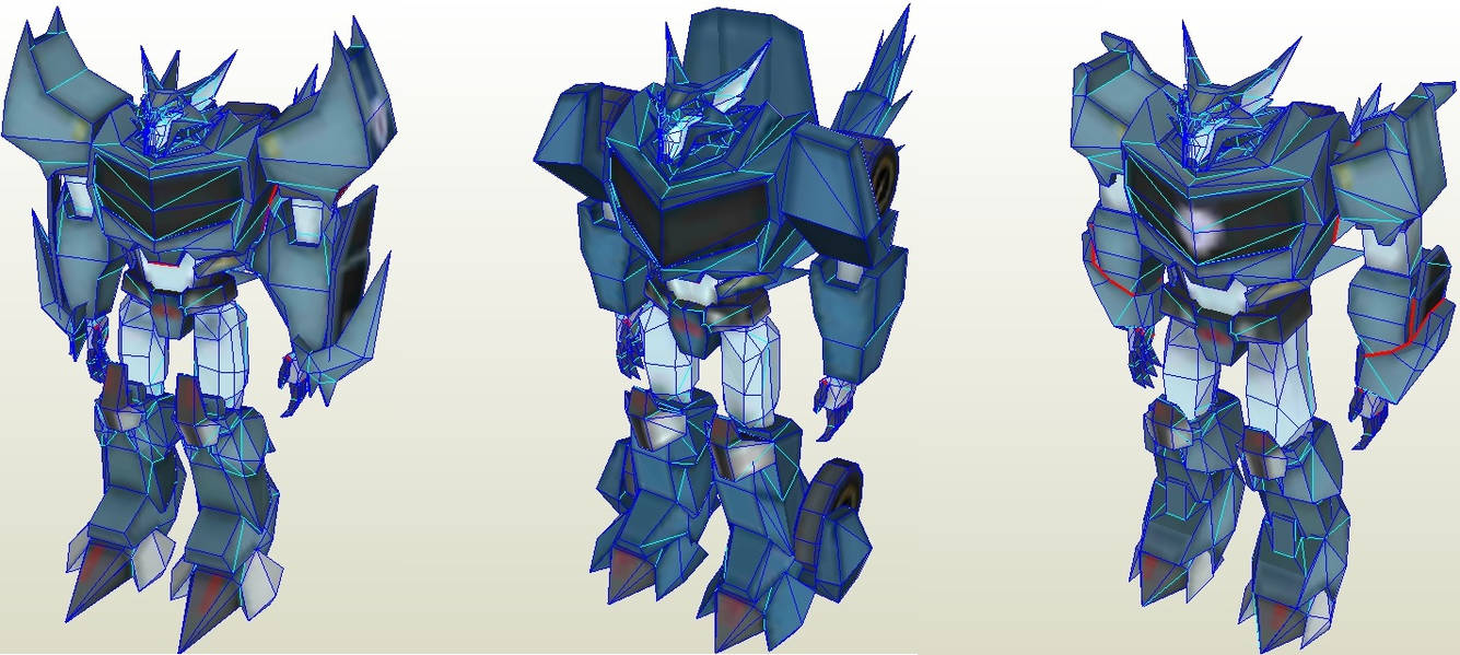 TF RID Game 3 SteelJaws Model by PapercraftKing on DeviantArt