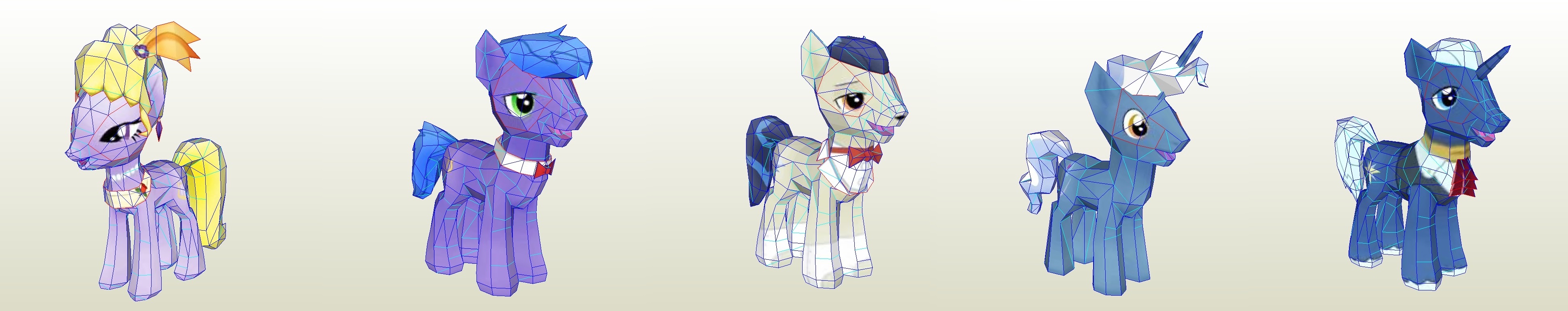 MLP Gameloft Android Sweet and Elite by PapercraftKing on DeviantArt