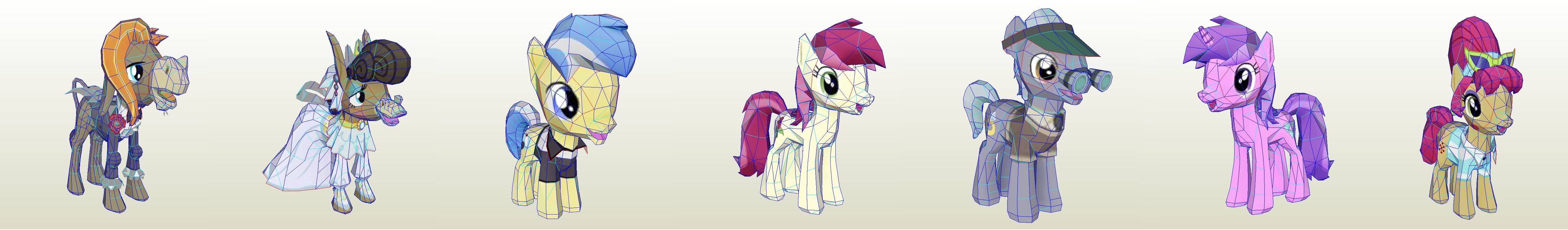 MLP Gameloft Android The Wedding Party by PapercraftKing on DeviantArt