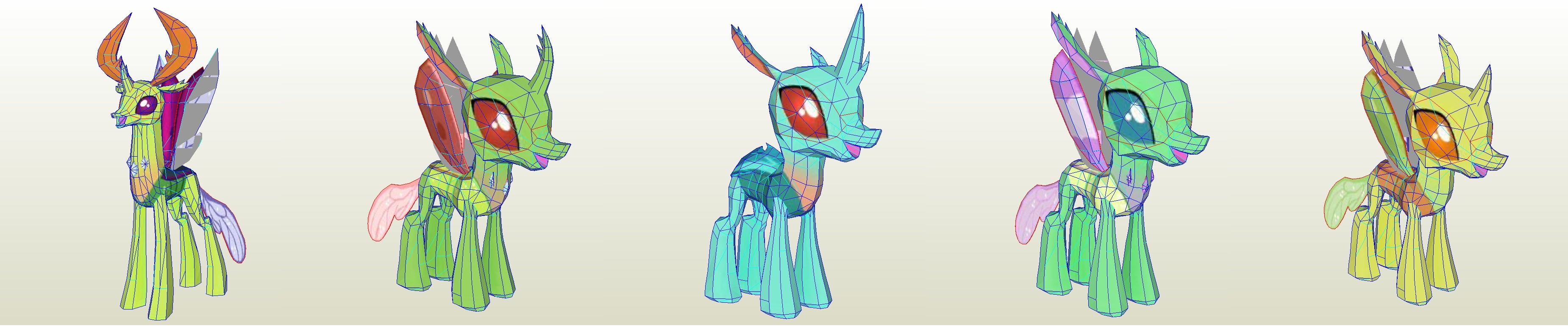 MLP Gameloft Android Metamorphoses by PapercraftKing on DeviantArt