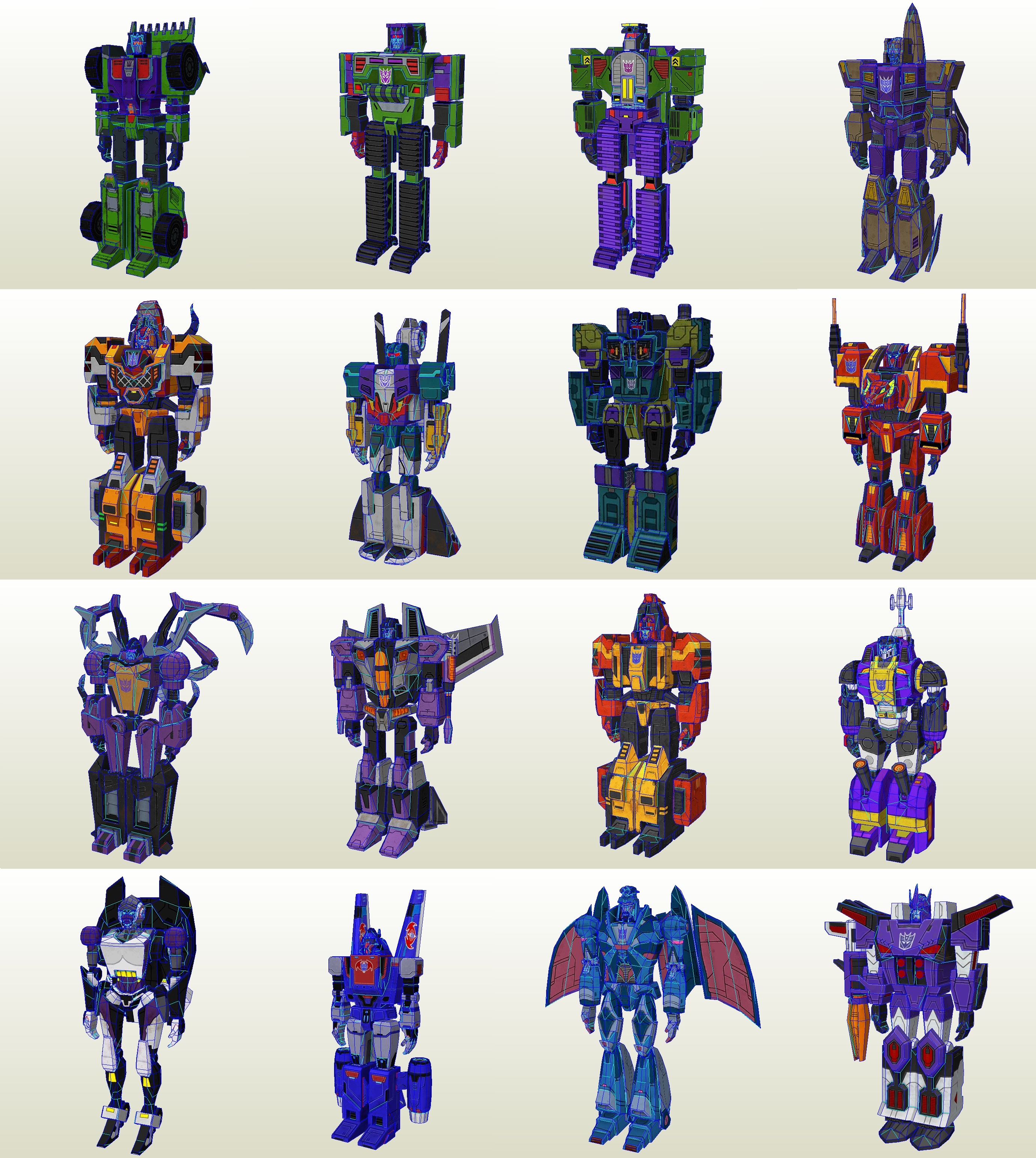 Transformers Earth Wars Pack 04 by PapercraftKing on DeviantArt