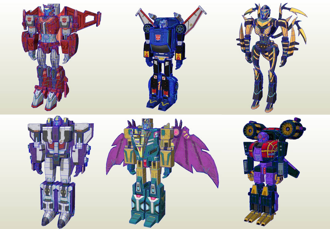 Transformers Earth Wars Pack 08 by PapercraftKing on DeviantArt