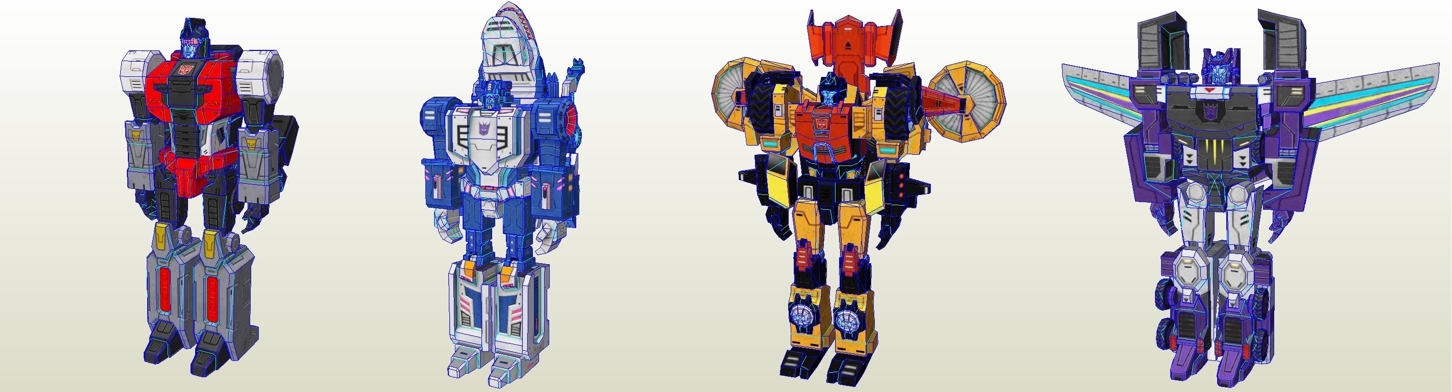 Transformers Earth Wars Pack 12 by PapercraftKing on DeviantArt
