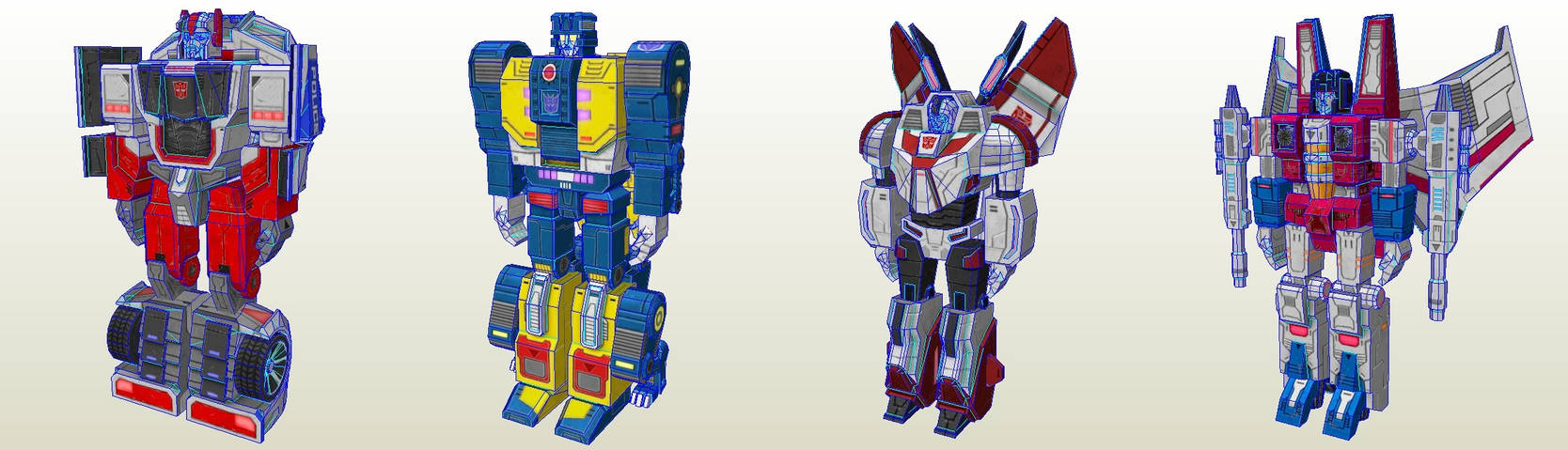 Transformers Earth Wars Pack 14 By Papercraftking On Deviantart